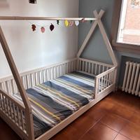 Letto singolo montessori