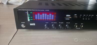 Amplificatore Bluethoot a 5 Canali 