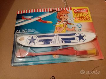 Aereo sirius piccolo -quercetti- nuovo vintage