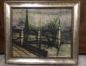 Quadro  Bernard Buffet Litografia firmata a matita