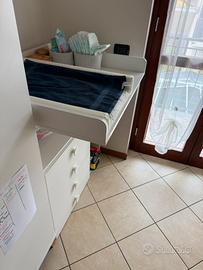 Fasciatoio con cassettiera Ikea