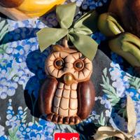 Formella PICCOLA gufo Thun