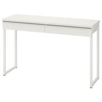 Scrivania Ikea Burst bianco lucido