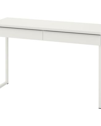 Scrivania Ikea Burst bianco lucido