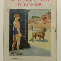Antico libro "Gli ultimi giorni di Pompei"
