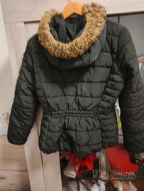 giacca in piumino da donne verde oliva 