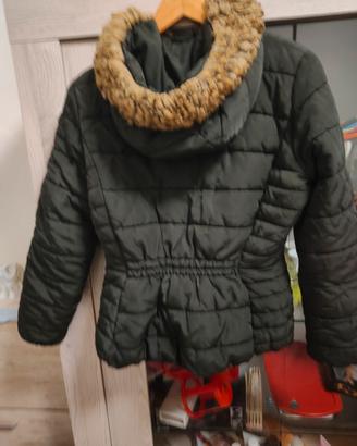 giacca in piumino da donne verde oliva 