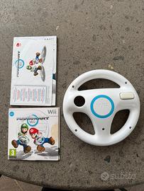 Volante Wii + Mario Kart Wii, originale Nintendo
