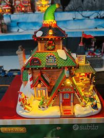 Lemax Elwood's Elf Lodge