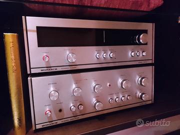 Amplificatore Monarch 88H e Tuner Monarch 88XH
