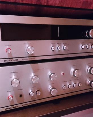 Amplificatore Monarch 88H e Tuner Monarch 88XH