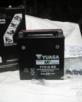 Batteria moto scooter yuasa ytx16bs ytx16-bs