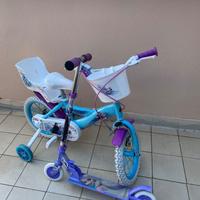 Bici e monopattino Frozen