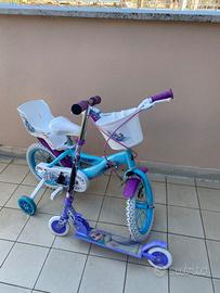 Bici e monopattino Frozen
