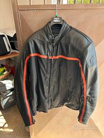 Giubbotto Harley in pelle taglia xl