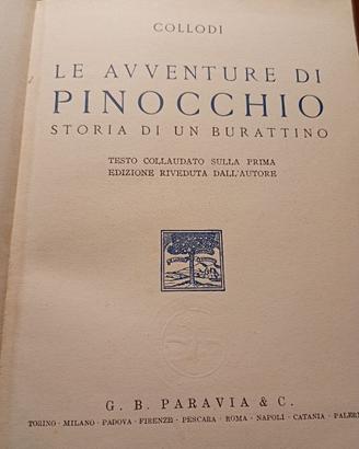Collodi LE AVVENTURE DI PINOCCHIO seconda ed.