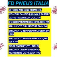 catalogo accessori racing automobilismo
