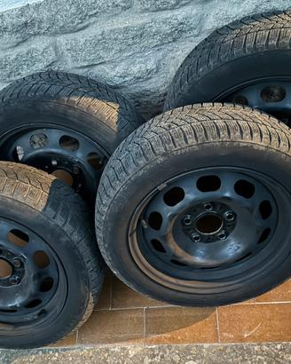 4 Cerchi Cerchioni ferro R 16 BMW serie 1 2 3