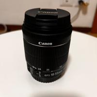 Canon EF-S 18-55 mm F3.5-5.6 IS STM 58 mm Obiettiv