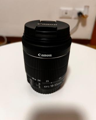 Canon EF-S 18-55 mm F3.5-5.6 IS STM 58 mm Obiettiv