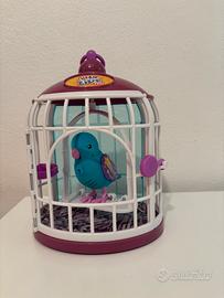 Little live pets - uccellino con gabbia