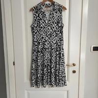 Vestito estivo nero e bianco 