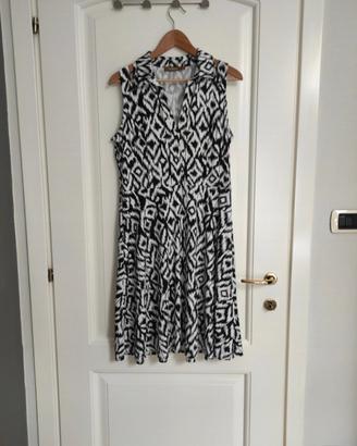 Vestito estivo nero e bianco 