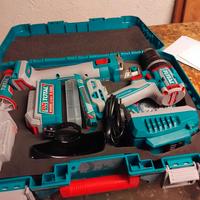 Kit Combinato Utensili Total 20V Brushless