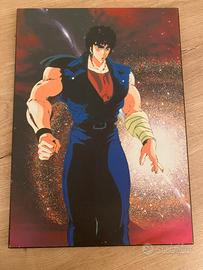 Quadretto in legno ken il guerriero