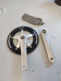 Guarnitura Stronglight Track/Pista 49t