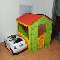 casetta e macchina elettrica 