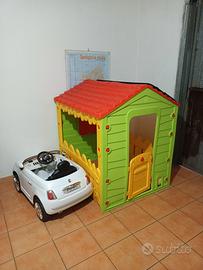 casetta e macchina elettrica 