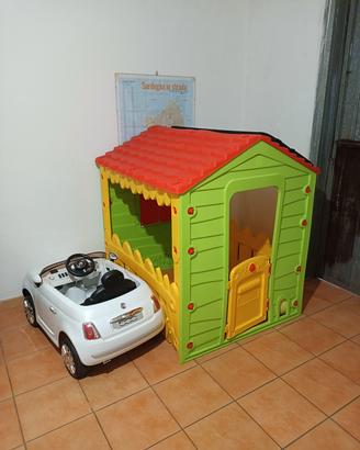 casetta e macchina elettrica 