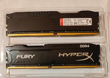 ram Fury Hyperx 2x8gb