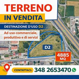 Vendita terreno (destinazione d'uso D2)