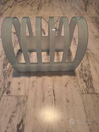 Portariviste in vetro opaco – ritiro Roma