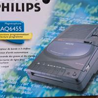 Lettore/registratore cassette Philips AQ6455