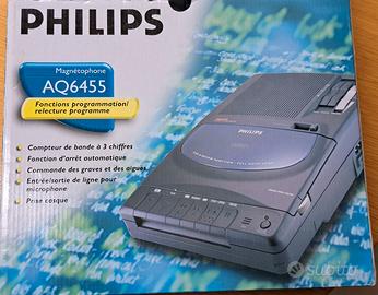 Lettore/registratore cassette Philips AQ6455