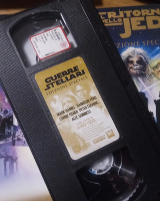 Trilogia STAR WARS, VHS, Edizione Speciale