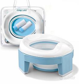 Riduttore WC e Vasino Portatile Viaggio Pieghevole