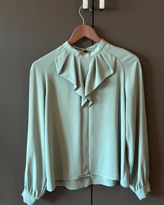 Bluse DIXIE verde polvere