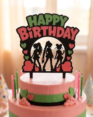 cake topper Demon hunters k pop