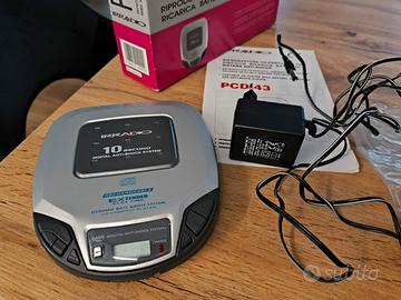LETTORE CD WALKMAN IRRADIO pcd 43 e cuffie SONY