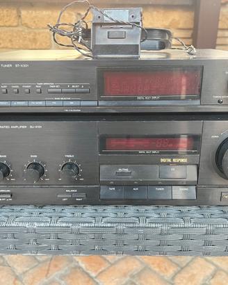 Amplificatore e Radio della Tecnics  e casse