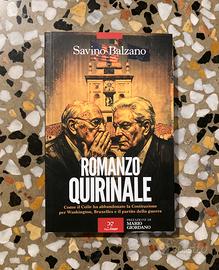Libro Saverio Balzano “Romanzo quirinale”