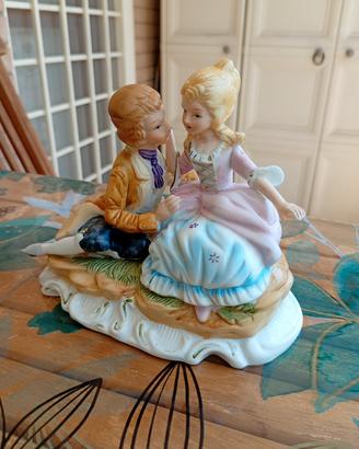 "Gli amanti giovinetti"Capodimonte vintage 