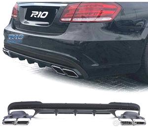 DIFFUSORE MERCEDES CLASSE E W212 SEDAN 13-16 LOOK 