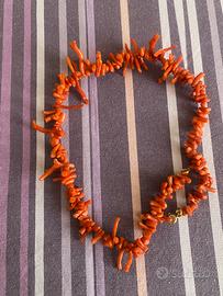 Bracciale collana corallo