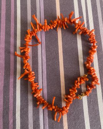 Bracciale collana corallo