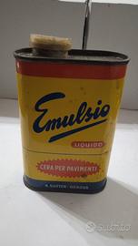 latta vuota vintage cera Emulsio anni 60 